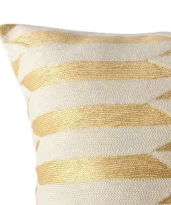 Leah Singh Scarpa Circus Wool Throw Pillow Cover - Ivory Home Goods