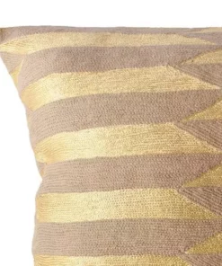 Leah Singh Scarpa Circus Wool Throw Pillow Cover - Mauve