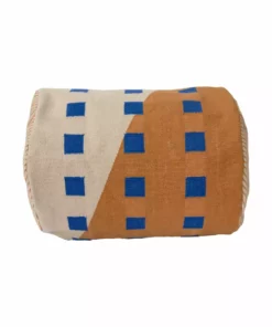 Leah Singh New Arrivals Squares Bolster Pillow Cover