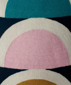 Leah Singh Viola Wool Throw Pillow Cover - Black Home Goods 18 Leah Singh Viola Wool Throw Pillow Cover - Black Home Goods