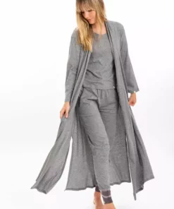 Leena & Lu Home Goods Pima Cardigan Robe