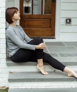 Leena & Lu Best Sellers Pima Pants - Black