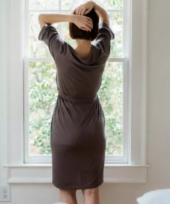 Leena & Lu Pima Short Robe Home Goods