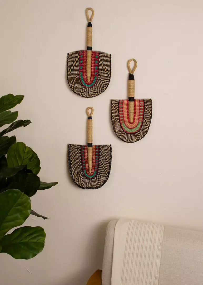 KAZI Lemon + Moss Bolga Fan 2 KAZI Lemon + Moss Bolga Fan