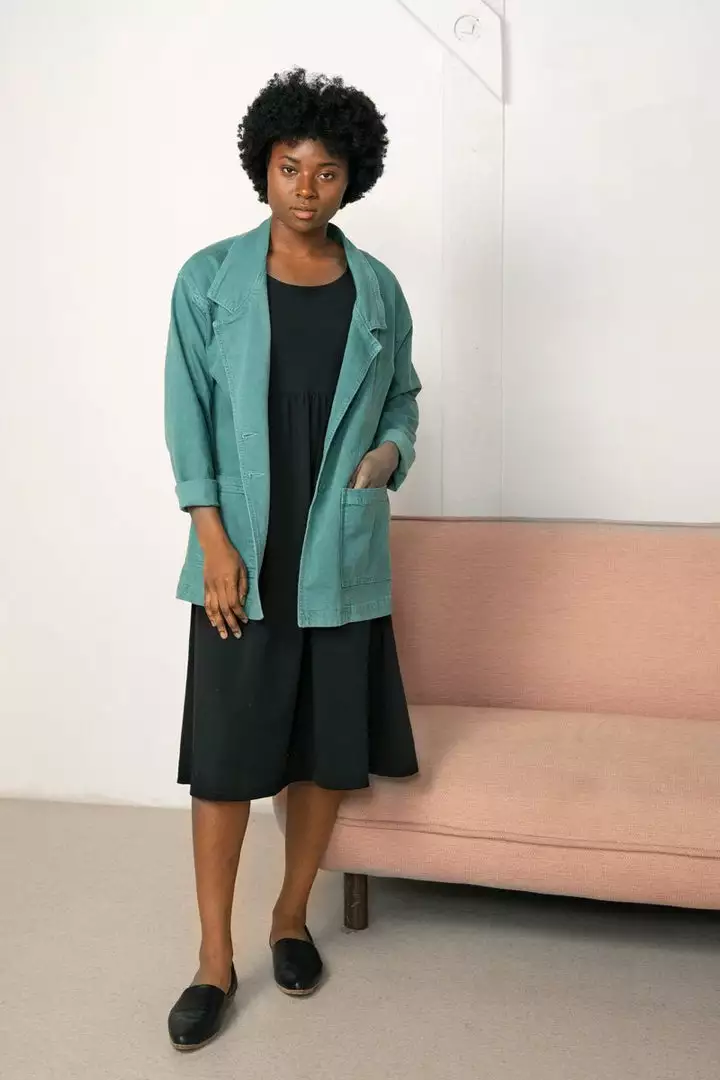 North Of West Leslie Upcycled Jacket - Atlantic 2 North Of West Leslie Upcycled Jacket - Atlantic