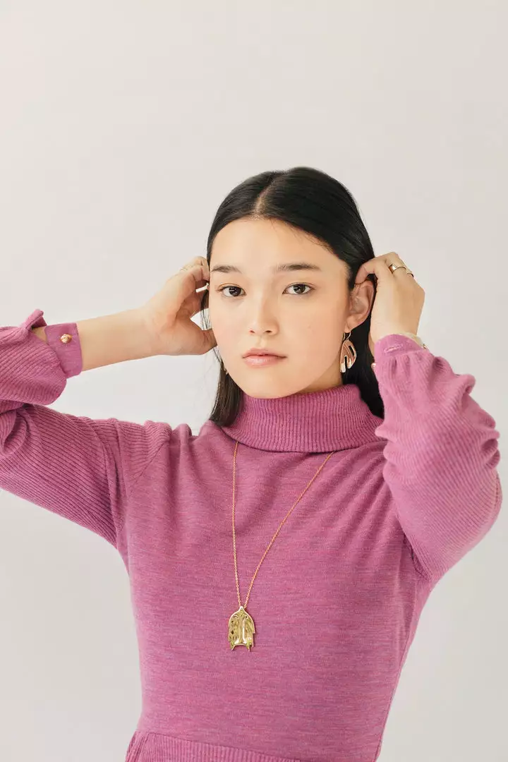 L.Greenwalt Jewelry Abstract Monstera Earrings Special Occasion 4 L.Greenwalt Jewelry Abstract Monstera Earrings Special Occasion