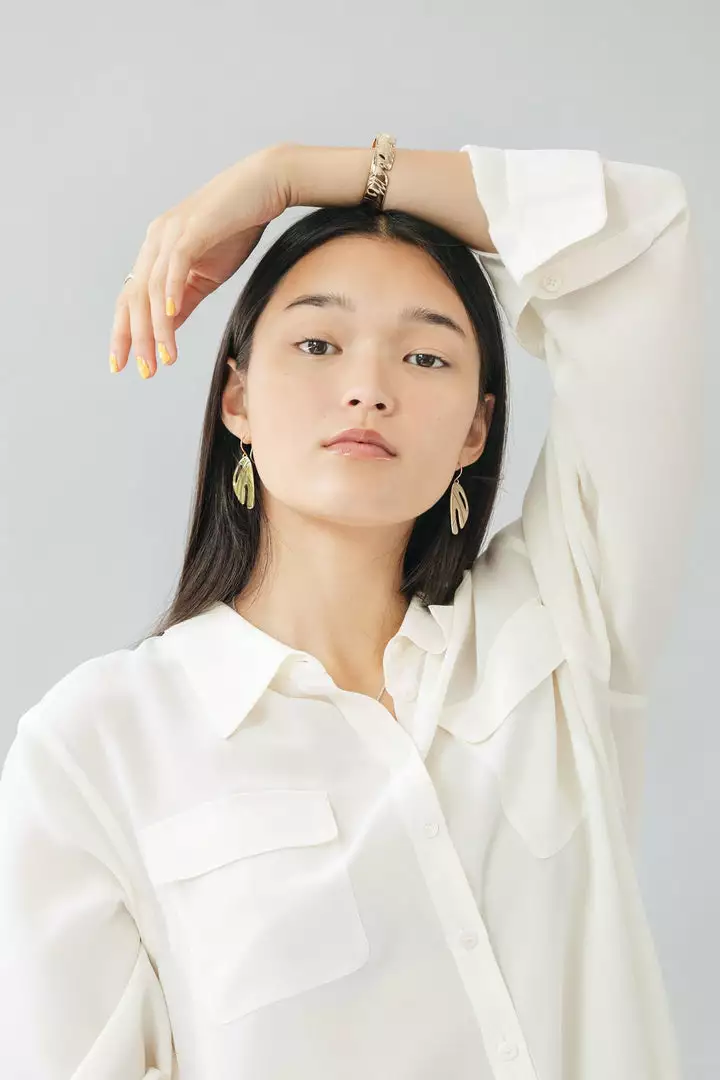 L.Greenwalt Jewelry Abstract Monstera Earrings Special Occasion 2 L.Greenwalt Jewelry Abstract Monstera Earrings Special Occasion