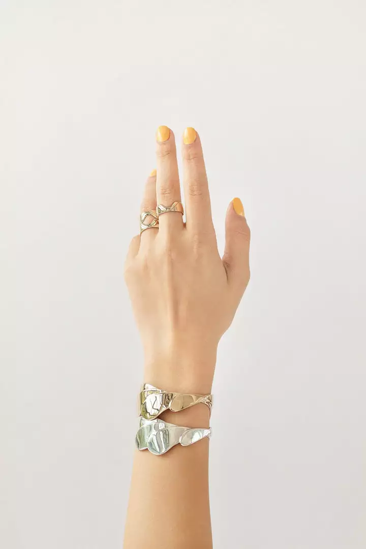 L.Greenwalt Jewelry Euphorbia Cuff 1 L.Greenwalt Jewelry Euphorbia Cuff