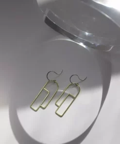 L.Greenwalt Jewelry Streamline Long Profile Earrings 11 L.Greenwalt Jewelry Streamline Long Profile Earrings