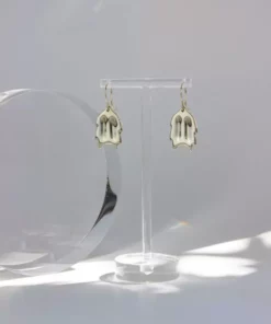 L.Greenwalt Jewelry Christmas Cactus Earrings Special Occasion