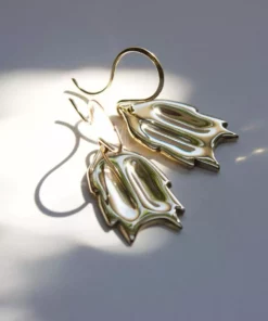 L.Greenwalt Jewelry Christmas Cactus Earrings Special Occasion