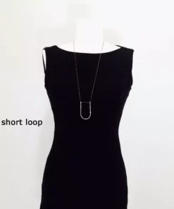 L.Greenwalt Jewelry Layering Shapes Necklace