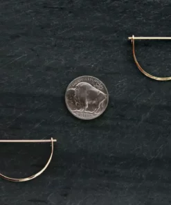 L.Greenwalt Jewelry Crescent Hoop Earrings Best Sellers 10 L.Greenwalt Jewelry Crescent Hoop Earrings Best Sellers