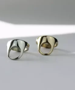 L.Greenwalt Jewelry Contour Ring