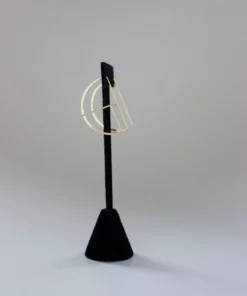 L.Greenwalt Jewelry Streamline Round Profile Earrings 15 L.Greenwalt Jewelry Streamline Round Profile Earrings