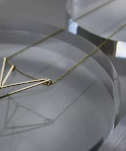 L.Greenwalt Jewelry Acute Triangle Necklace