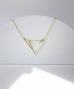 L.Greenwalt Jewelry Acute Triangle Necklace