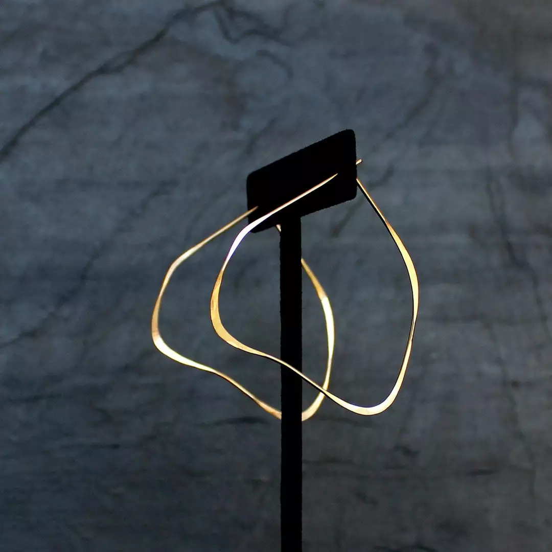 L.Greenwalt Jewelry Organic Hoop Earrings Best Sellers 6 L.Greenwalt Jewelry Organic Hoop Earrings Best Sellers