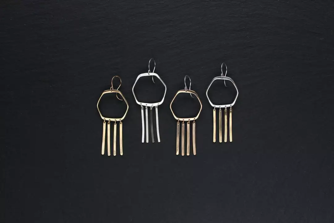 L.Greenwalt Jewelry Cyanea Earrings 3 L.Greenwalt Jewelry Cyanea Earrings