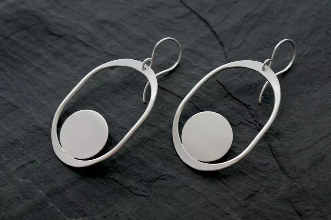 L.Greenwalt Jewelry Saturnia Earrings 2 L.Greenwalt Jewelry Saturnia Earrings