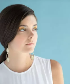 L.Greenwalt Jewelry Saturnia Earrings - Long