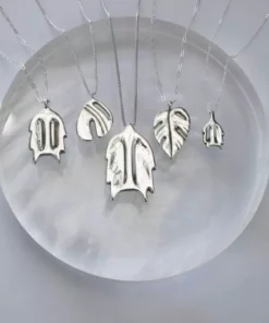 L.Greenwalt Jewelry Best Sellers Monstera Necklace 21 L.Greenwalt Jewelry Best Sellers Monstera Necklace