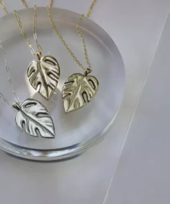 L.Greenwalt Jewelry Best Sellers Monstera Necklace 19 L.Greenwalt Jewelry Best Sellers Monstera Necklace