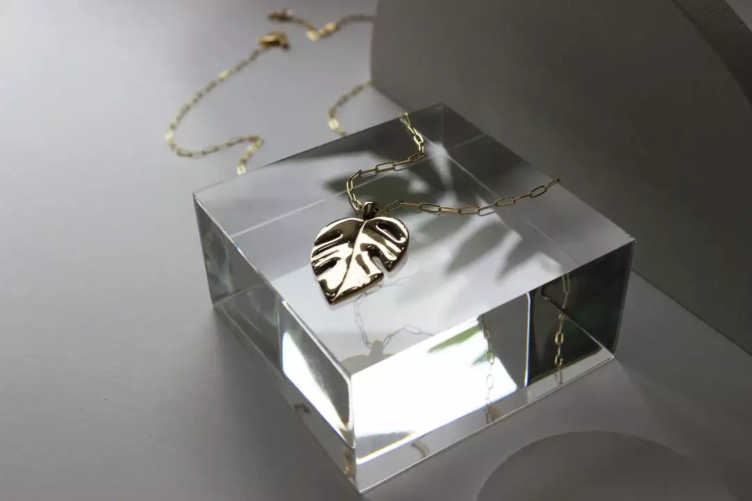 L.Greenwalt Jewelry Best Sellers Monstera Necklace 8 L.Greenwalt Jewelry Best Sellers Monstera Necklace