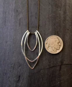 L.Greenwalt Jewelry Flame Necklace - Small 12 L.Greenwalt Jewelry Flame Necklace - Small