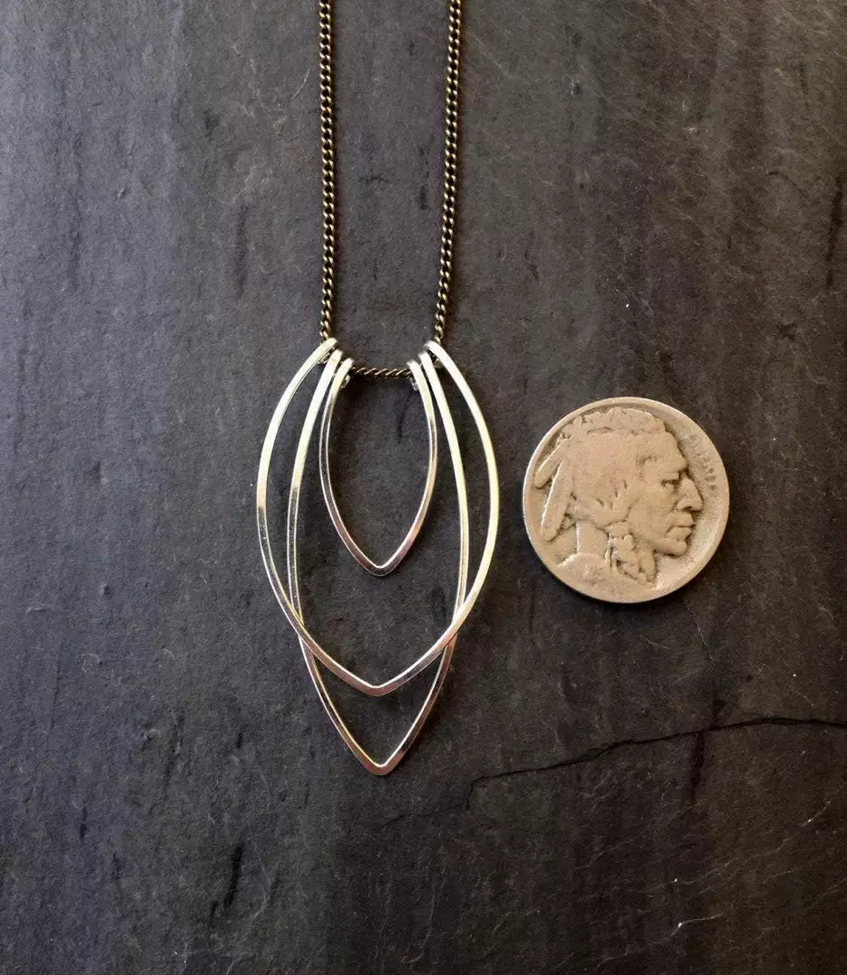 L.Greenwalt Jewelry Flame Necklace - Small 5 L.Greenwalt Jewelry Flame Necklace - Small