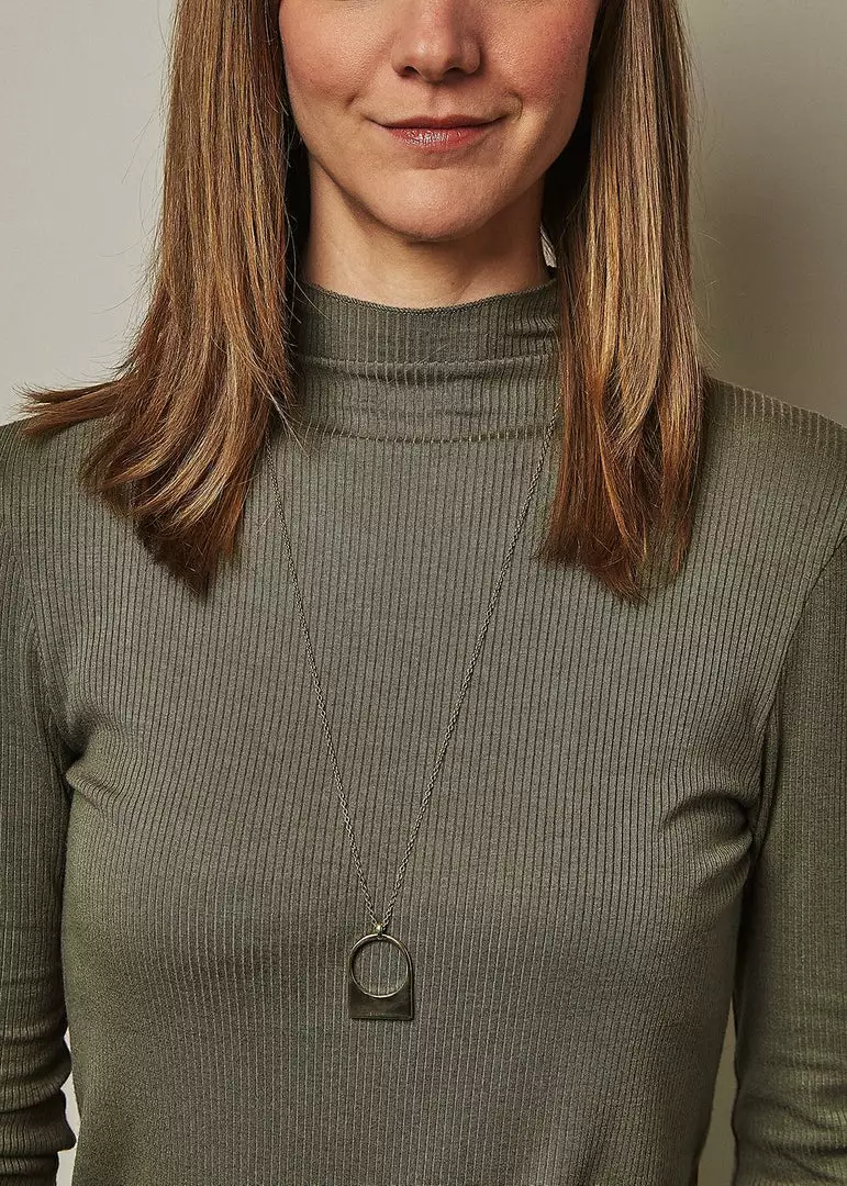 L.Greenwalt Jewelry Contour Necklace - Small 2 L.Greenwalt Jewelry Contour Necklace - Small