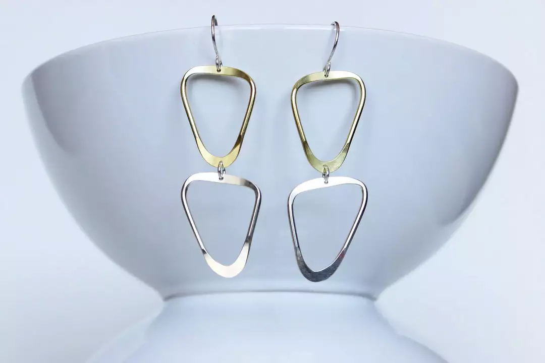 L.Greenwalt Jewelry Dual Phora Earrings 1 L.Greenwalt Jewelry Dual Phora Earrings