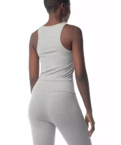 Synergy Organic Clothing Lighten Tank - Heather Gray