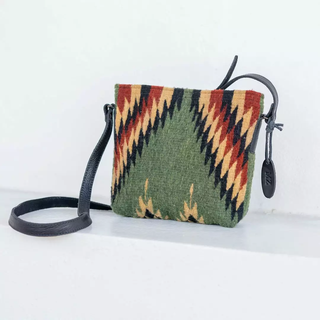 MZ Fair Trade Lightning + Pine Wool Crossbody Bag Accessories 8 MZ Fair Trade Lightning + Pine Wool Crossbody Bag Accessories
