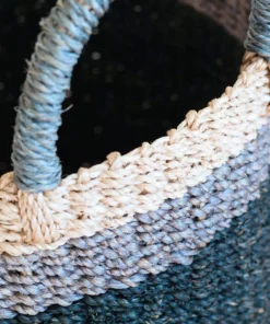 LIKHÂ Black Floor Basket With Handles Home Goods 8 LIKHÂ Black Floor Basket With Handles Home Goods