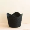 LIKHÂ Black Scallop Basket Home Goods