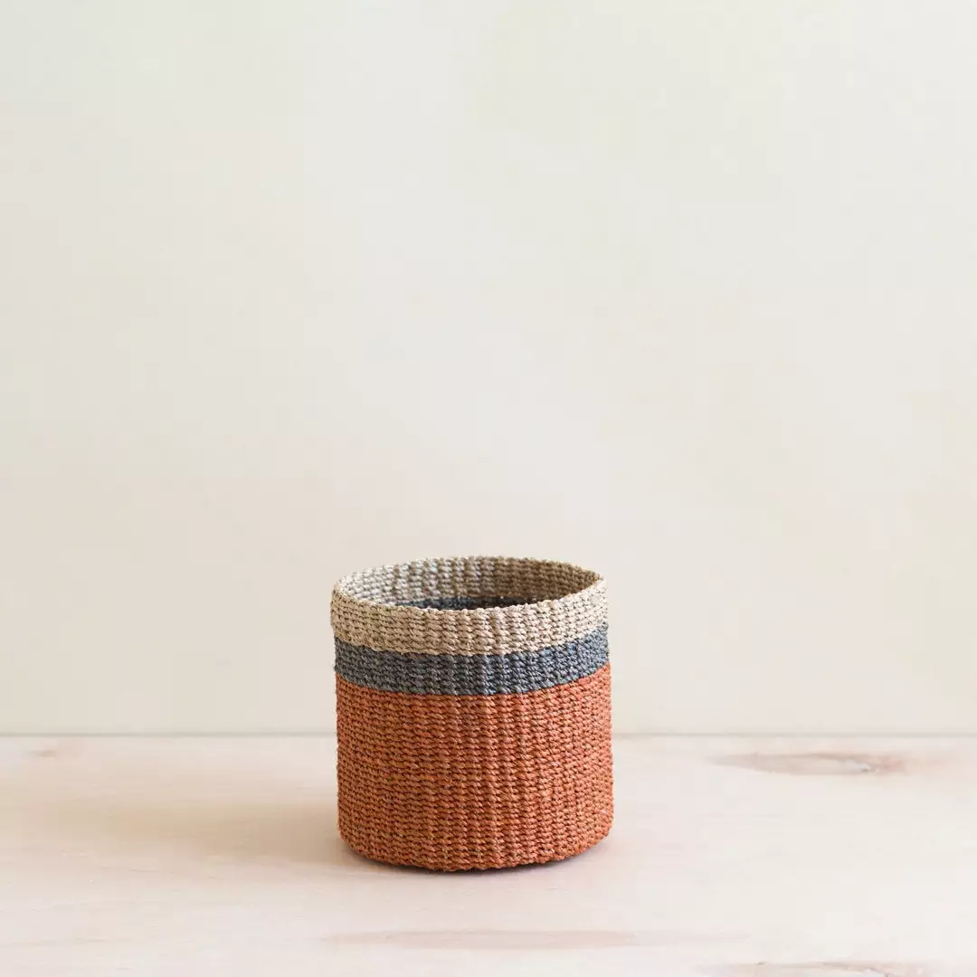 LIKHÂ Home Goods Coral Tabletop Mini Basket 5 LIKHÂ Home Goods Coral Tabletop Mini Basket