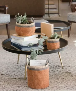 LIKHÂ Home Goods Coral Tabletop Mini Basket 7 LIKHÂ Home Goods Coral Tabletop Mini Basket