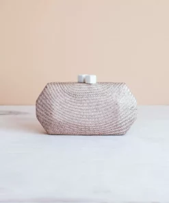LIKHÂ Dusty Rose Clutch Special Occasion