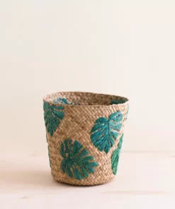 LIKHÂ Monstera Soft Planter Basket Home Goods