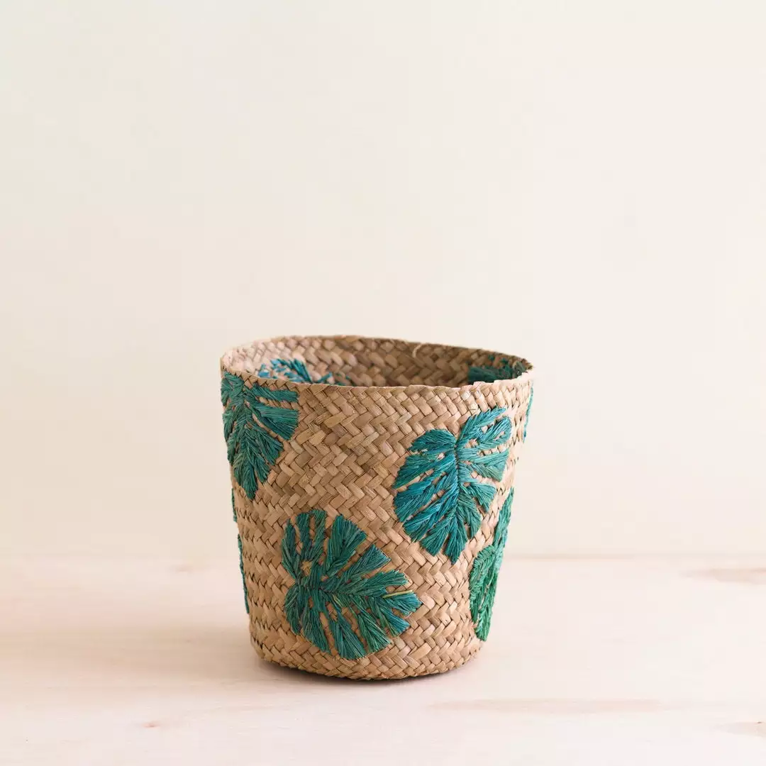 LIKHÂ Monstera Soft Planter Basket Home Goods 1 LIKHÂ Monstera Soft Planter Basket Home Goods