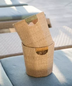 LIKHÂ Octagon Basket With Colorful Handles 13 LIKHÂ Octagon Basket With Colorful Handles