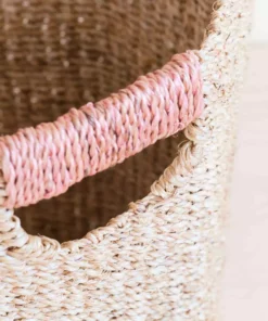 LIKHÂ Octagon Basket With Colorful Handles 14 LIKHÂ Octagon Basket With Colorful Handles