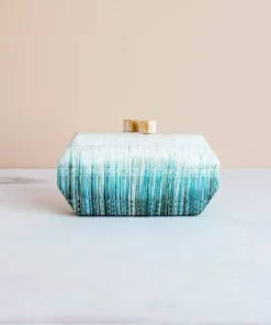 LIKHÂ Teal Clutch Bag Accessories