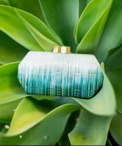LIKHÂ Teal Clutch Bag Accessories