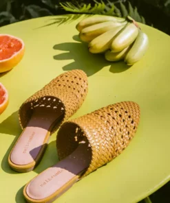 Salt & Umber Best Sellers Lily Mule - Mustard 17 Salt & Umber Best Sellers Lily Mule - Mustard