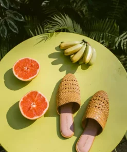 Salt & Umber Best Sellers Lily Mule - Mustard 21 Salt & Umber Best Sellers Lily Mule - Mustard