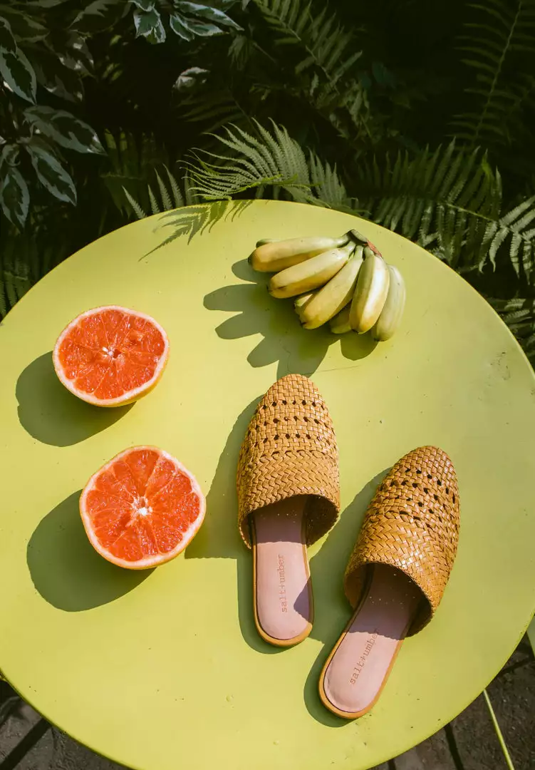 Salt & Umber Best Sellers Lily Mule - Mustard 11 Salt & Umber Best Sellers Lily Mule - Mustard