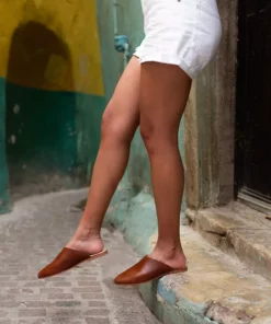 Nisolo Lima Slip On Mule - Brandy 16 Nisolo Lima Slip On Mule - Brandy