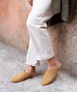 Nisolo Lima Slip On Mule -Sand